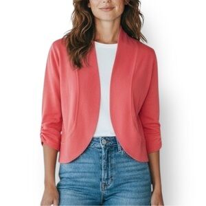 4/$20 United States Sweaters Open-Front Knit Cardigan Blazer